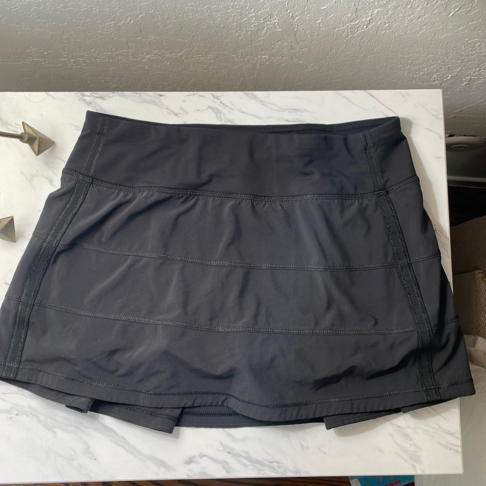 Black Size 4 Lululemon Tennis Skirt